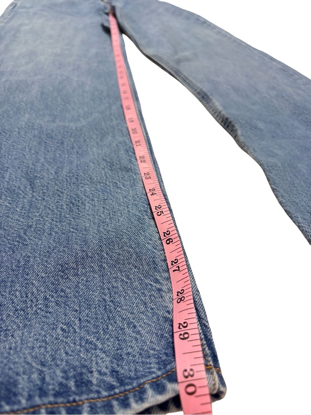 Denim Forum The ’90s Vintage Mid-Rise Wide Jeans 26 - Picture 8 of 9